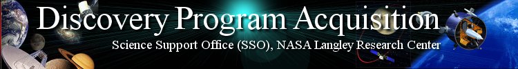 Discovery Program Acquisition Banner Image.